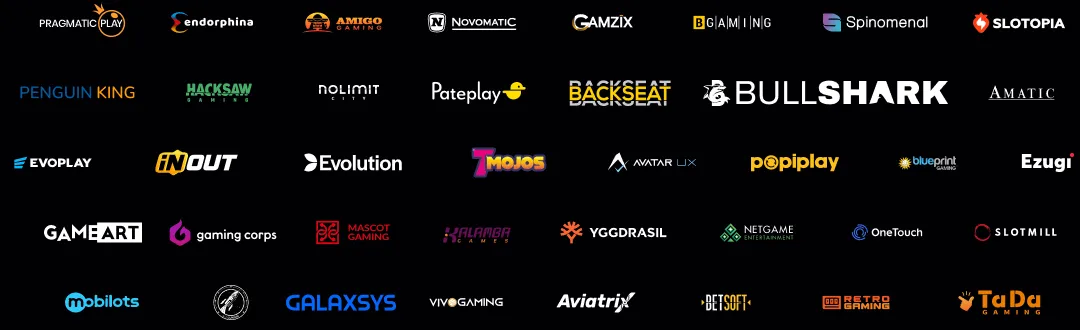 dostawcy oprogramowania (Providers) w NVcasino
